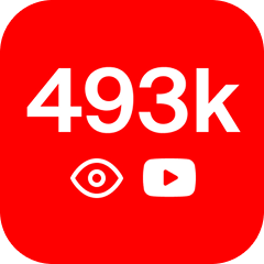YouTube stats mock